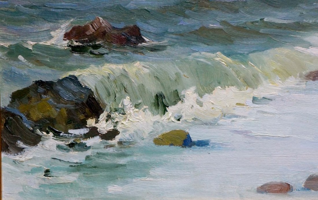 Oil painting Seascape Yarovoy Stepan Kalinovich - 3