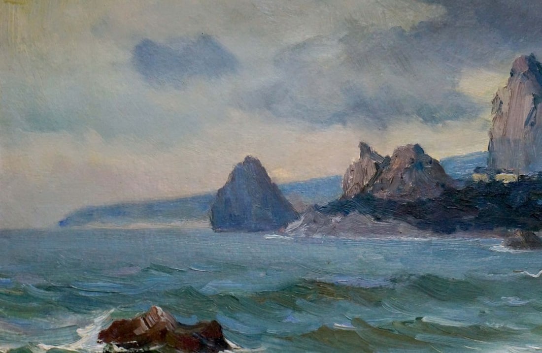 Oil painting Seascape Yarovoy Stepan Kalinovich - 4