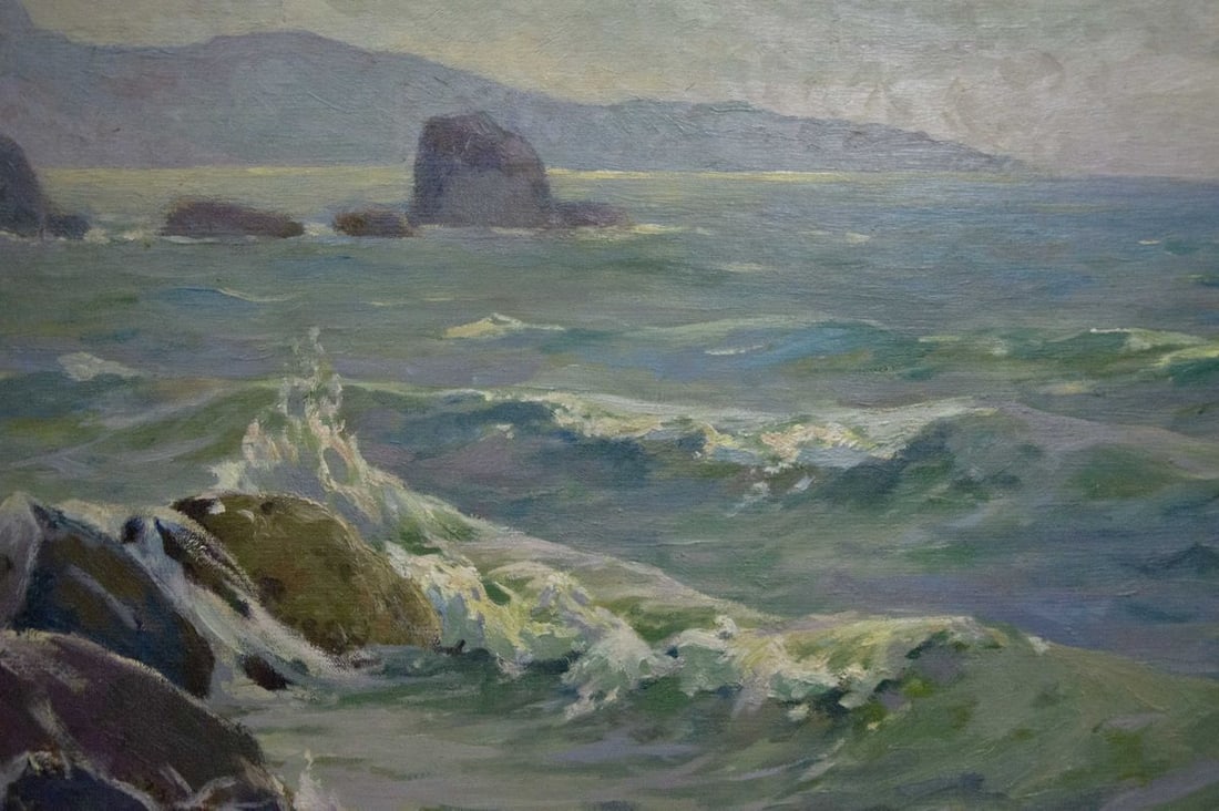 Oil painting Raging sea Livshits Chaim Moiseevich - 4