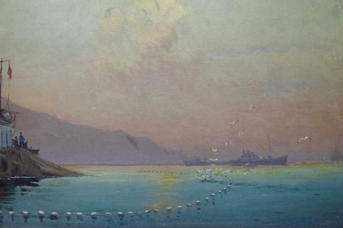 Oil painting Ship Peter Kuzmich Stolyarenko - 3