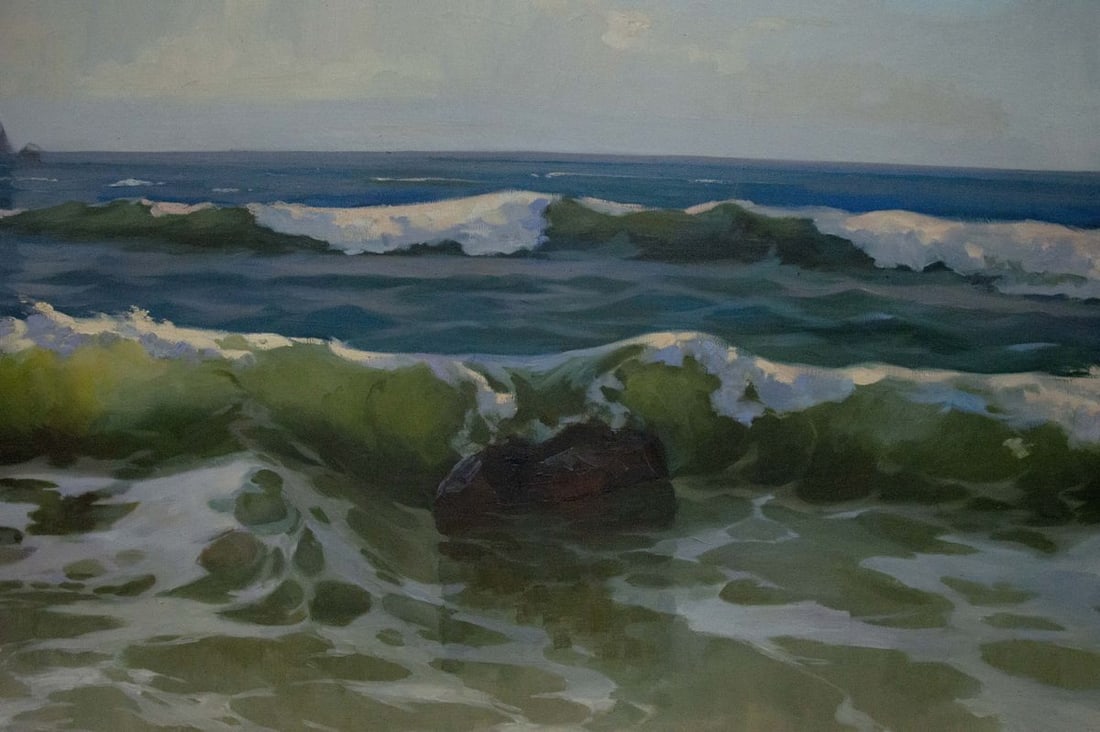 Oil painting Seascape Tsyganok Nikitin - 3