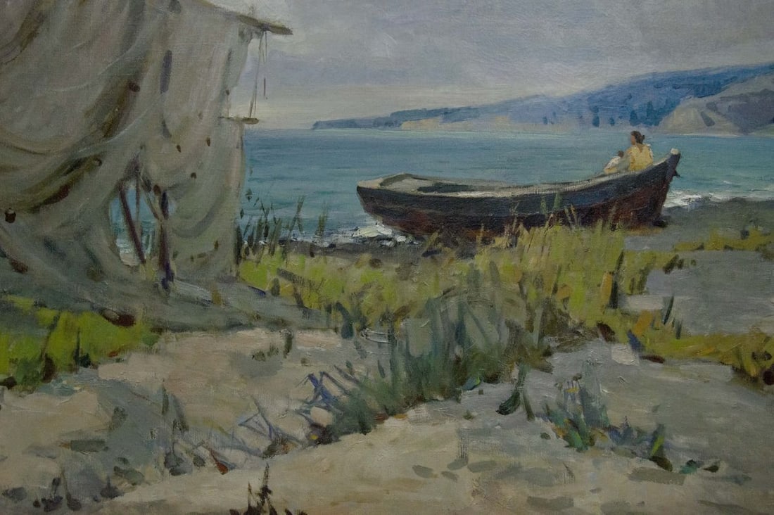 Oil painting Broken Sails A. Ferber - 6