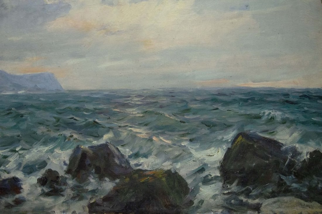 Oil painting Seascape Sergey Basov - 2