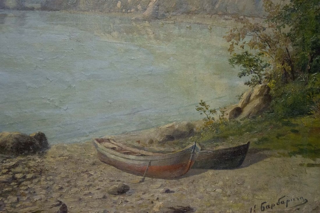 Oil painting Coast - 2