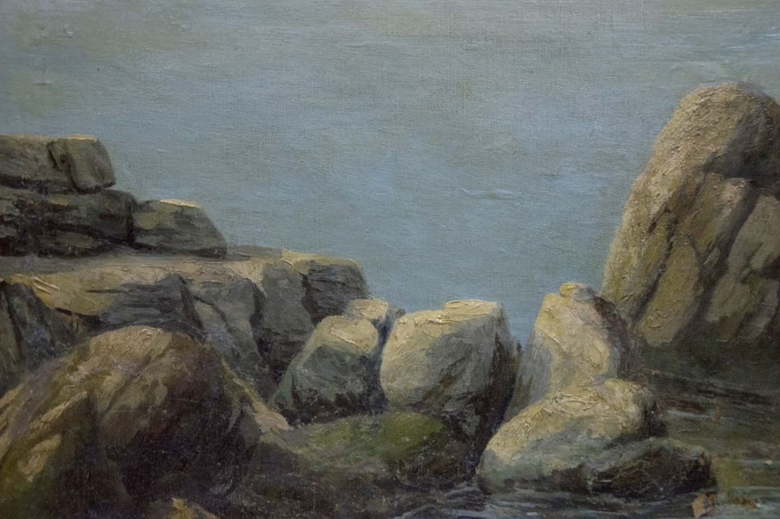 Oil painting Coast - 3
