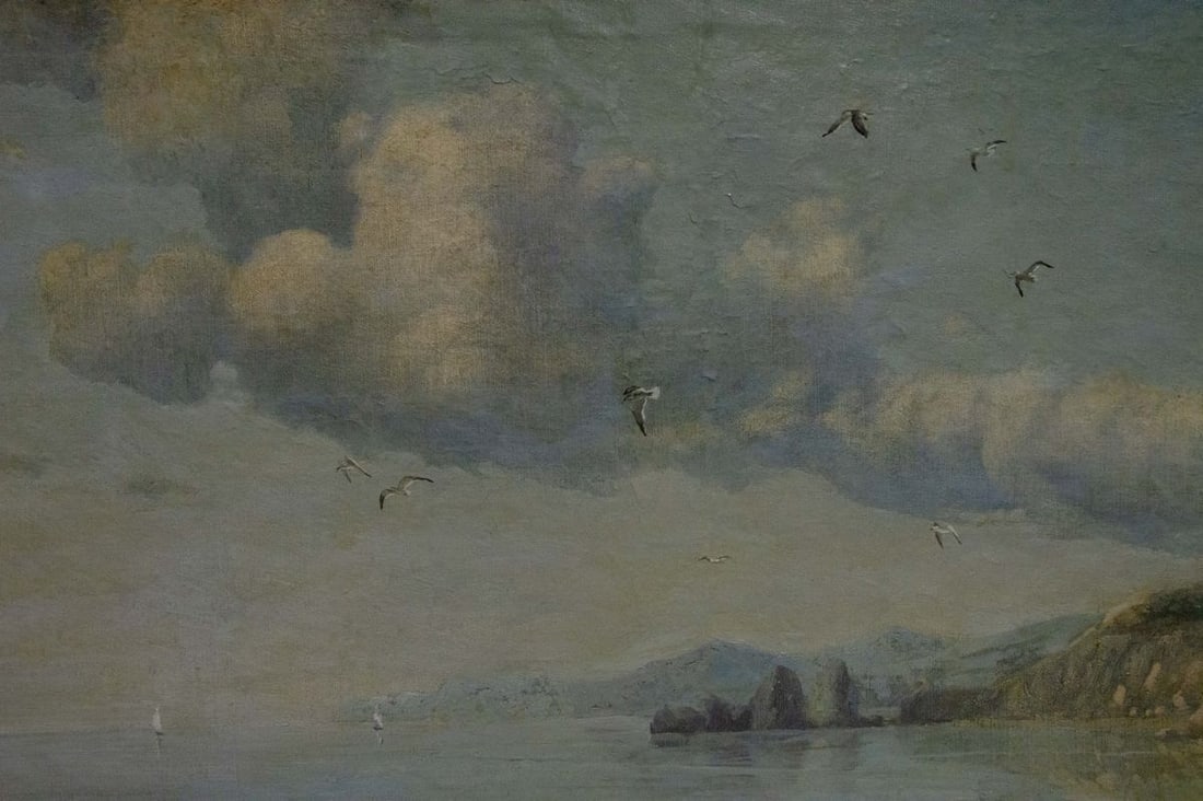 Oil painting Coast - 6
