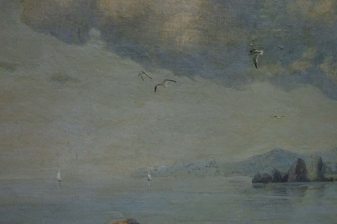 Oil painting Coast - 8