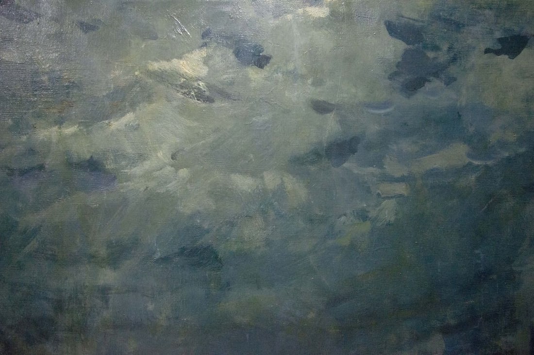 Oil painting Night landscape Zakharov Fedor Zakharovich - 6