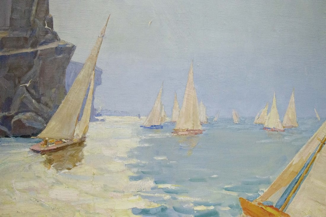 Oil painting Near the shore Vladimir Kozyuk - 4