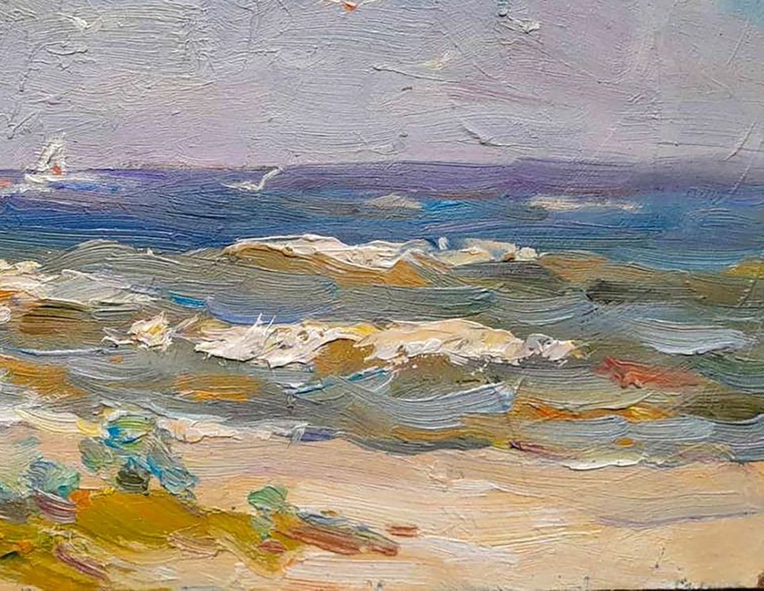 Oil painting Coast of Odessa Kovalenko Ivan Mikhailovich - 5