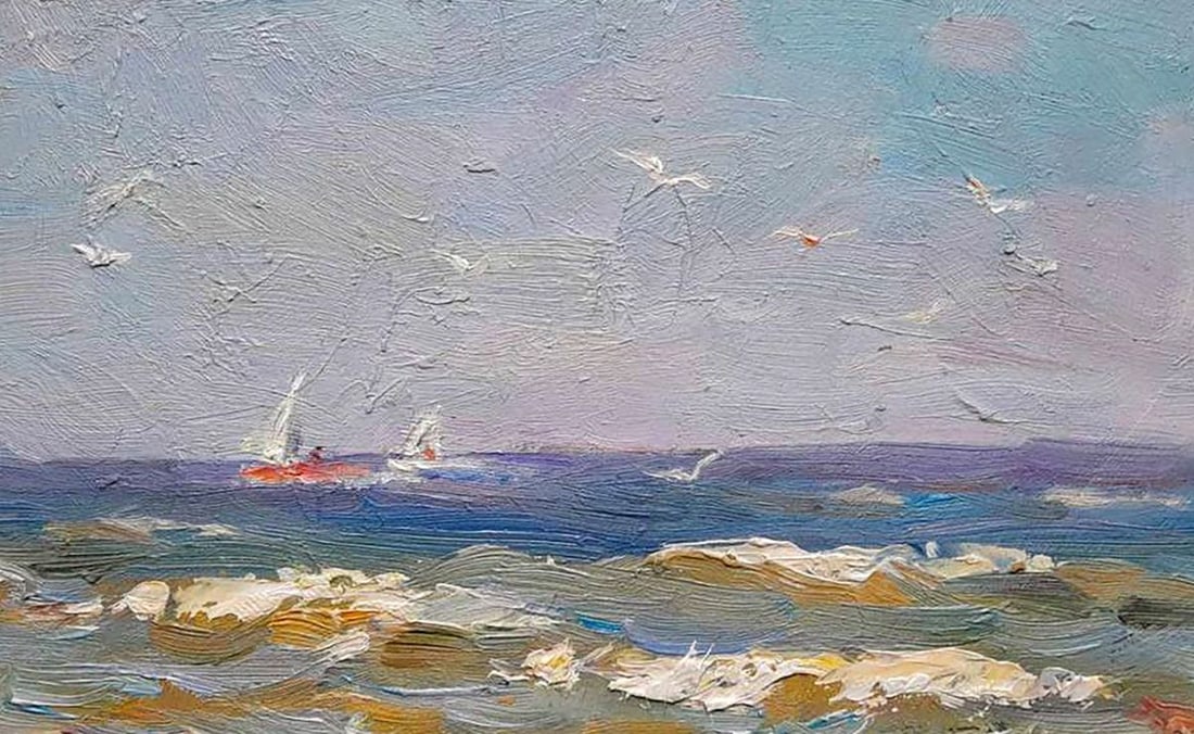 Oil painting Coast of Odessa Kovalenko Ivan Mikhailovich - 6
