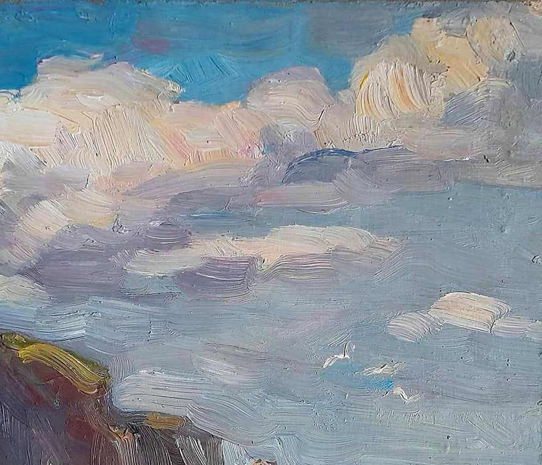 Oil painting Rocky coast Kovalenko Ivan Mikhailovich - 3
