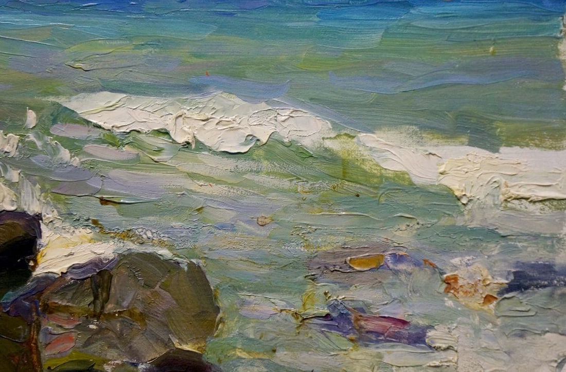 Oil painting Seascape Kolomoitsev Petr Mikhailovich - 5