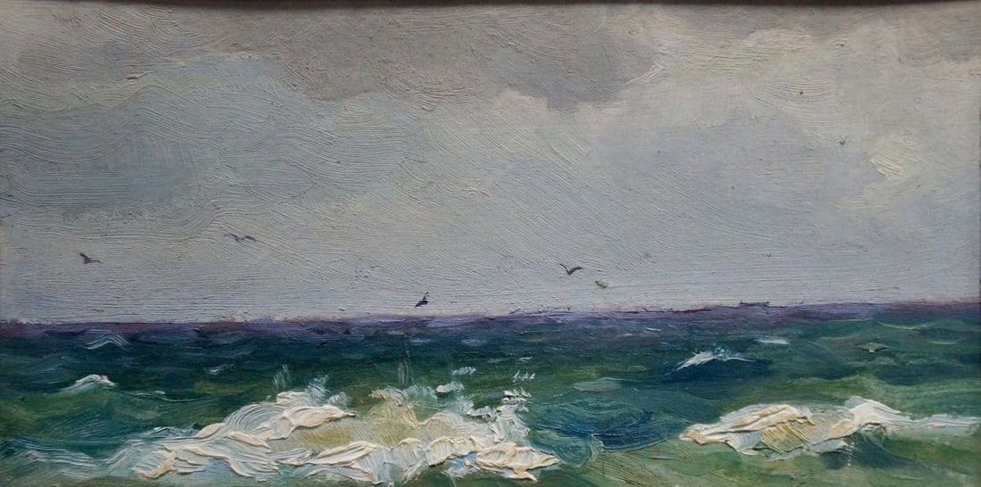 Oil painting Marine sketch Knishevsky Vladimir Leonidovich - 2