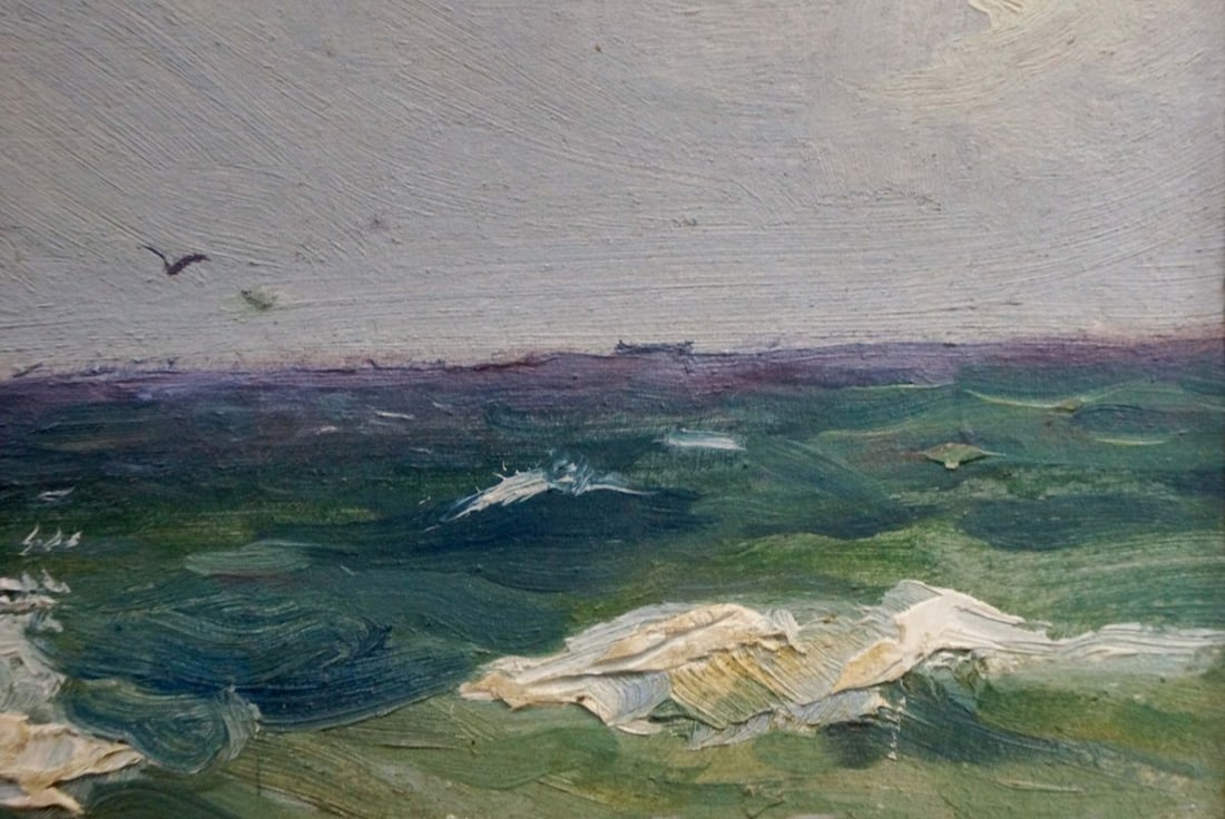 Oil painting Marine sketch Knishevsky Vladimir Leonidovich - 6