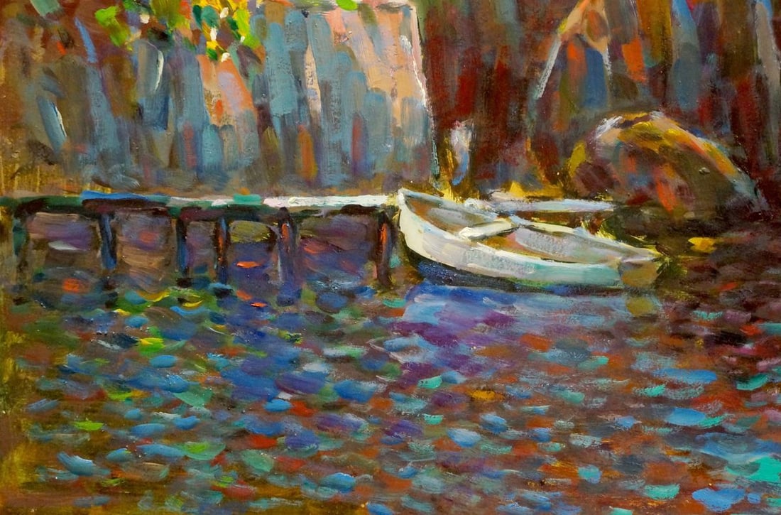 Oil painting Rocks Bakaev Sergey Ivanovich - 2