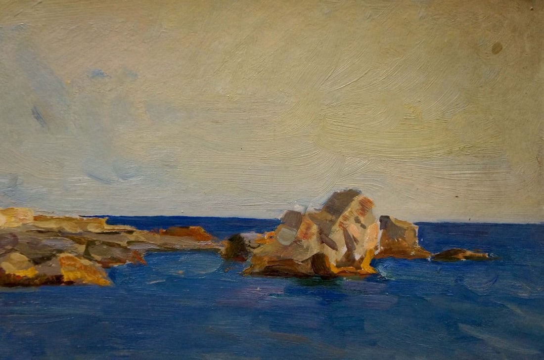 Oil painting Sea landscape Kobylenkov Mikhail Vasilievich - 4