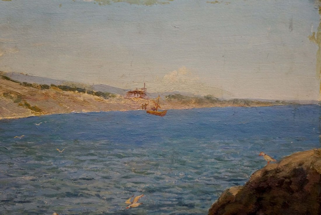 Oil painting Shore landscape Martynov Anatoly Vladimirovich - 4