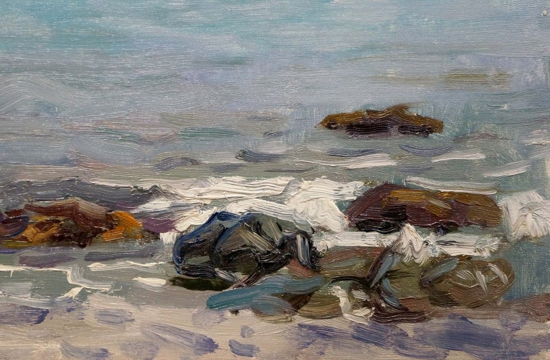 Oil painting Rock in the sea Konovalov Yuri Alexandrovich - 5
