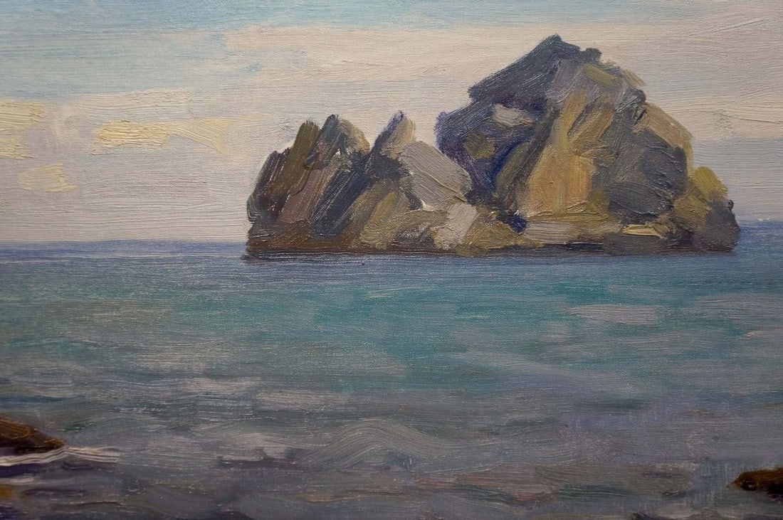 Oil painting Rock in the sea Konovalov Yuri Alexandrovich - 6