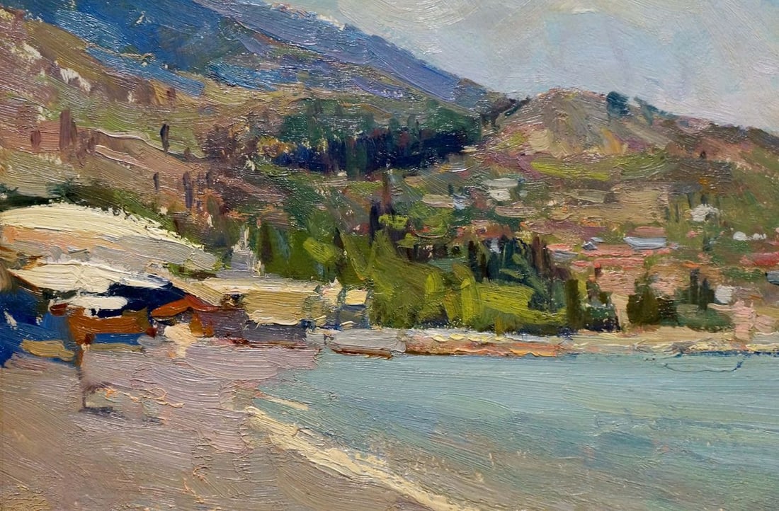 Oil painting Landscapes of Yalta Osipov Alexander Yakovlevich - 3