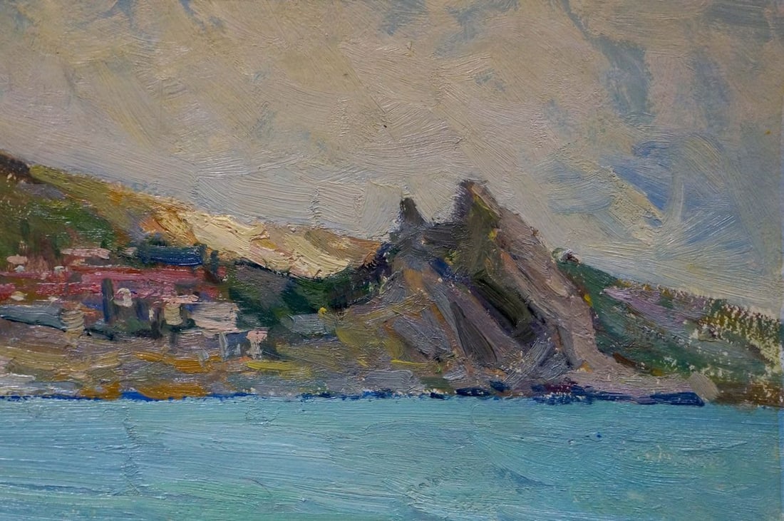 Oil painting Landscapes of Yalta Osipov Alexander Yakovlevich - 4