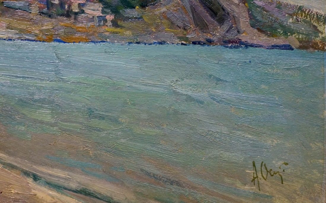 Oil painting Landscapes of Yalta Osipov Alexander Yakovlevich - 5