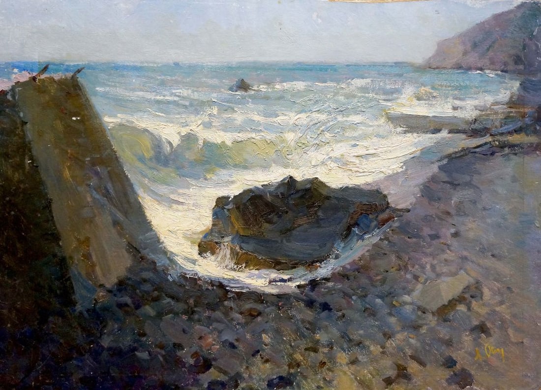 Oil painting Seascape Osipov Alexander Yakovlevich (1 of 8)