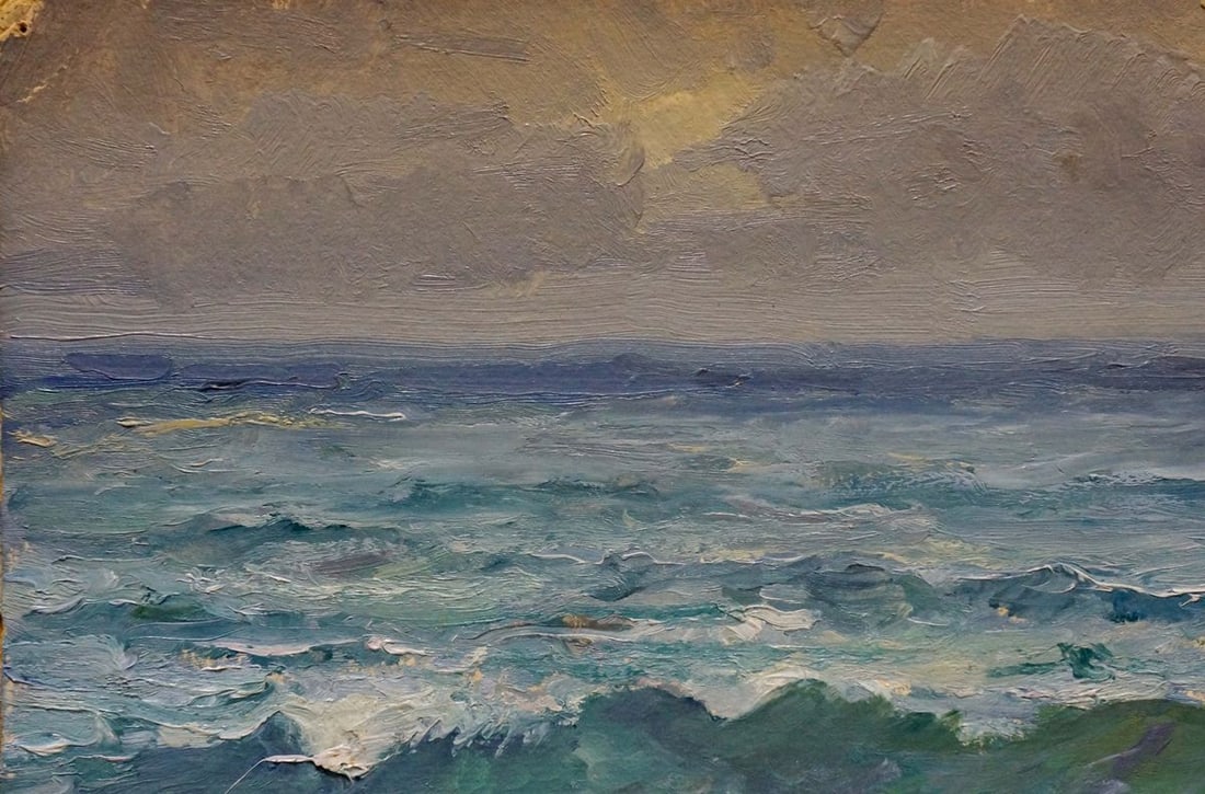 Oil painting Seascape Strelov Arkady Efimovich - 3