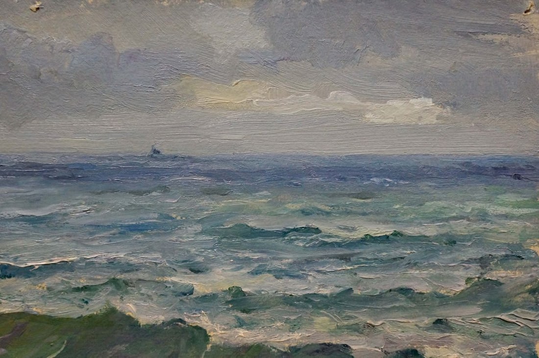 Oil painting Seascape Strelov Arkady Efimovich - 4