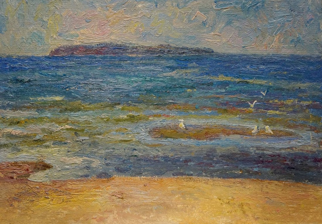 Oil painting Hot day Kucherov Alexander Alexandrovich: Title: Oil painting Hot day Kucherov Alexander Alexandrovich Description: No.Verns 512 *** ABOUT THIS PAINTING *** * TITLE: "Hot day" * ARTISTS: Kucherov Alexander Alexandrovich * SIZE: 35x50