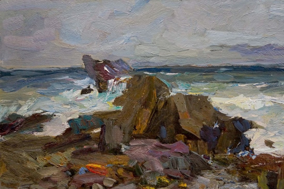 Oil painting Seascape Zakharov Fedor Zakharovich - 3