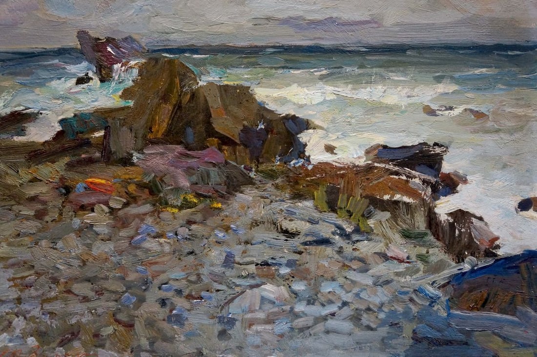Oil painting Seascape Zakharov Fedor Zakharovich - 6