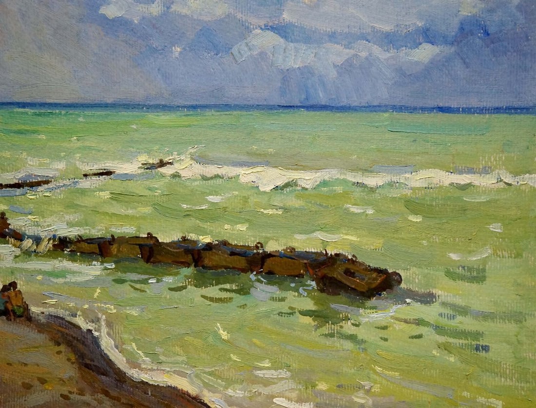 Oil painting Seascape Gomolsky G.S. - 2