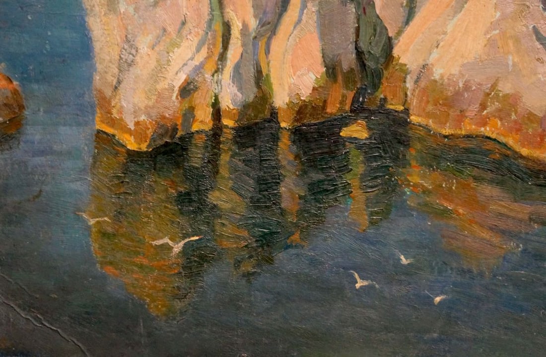 Oil painting Rocky shore Mamchich Stepan Gavriilovich - 2