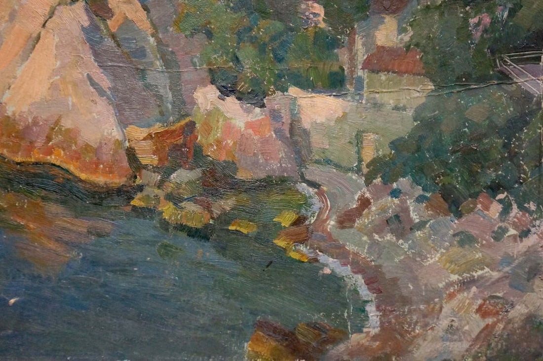 Oil painting Rocky shore Mamchich Stepan Gavriilovich - 5