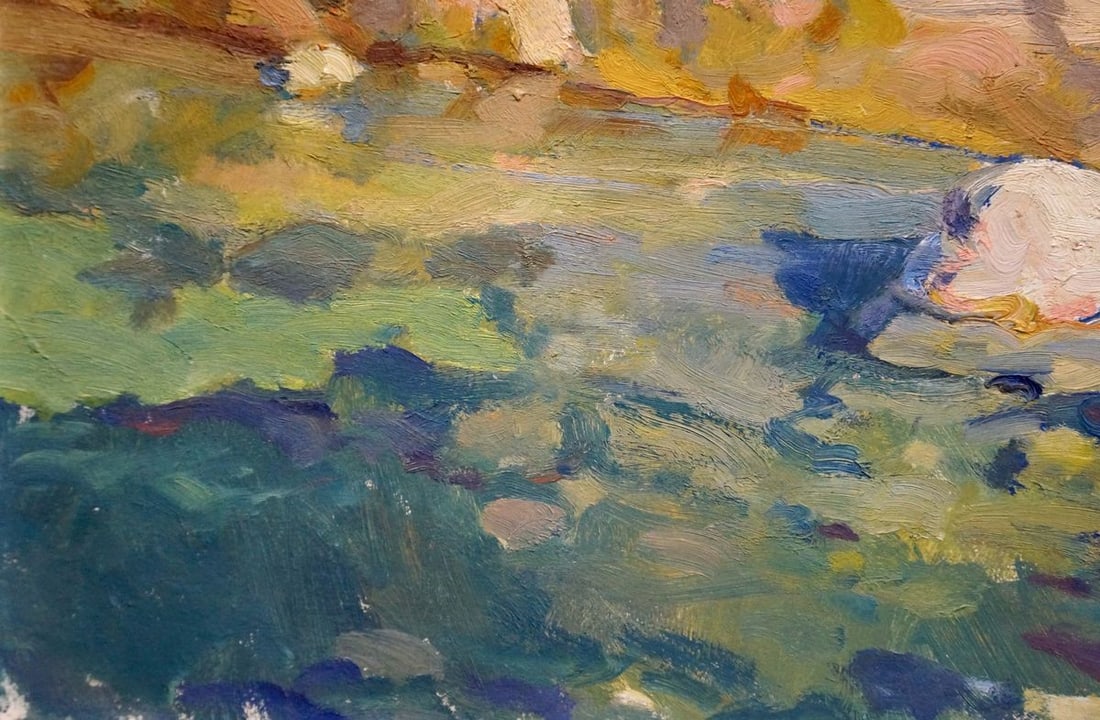 Oil painting Landscape Zaichenko Vasily Andrianovich - 2