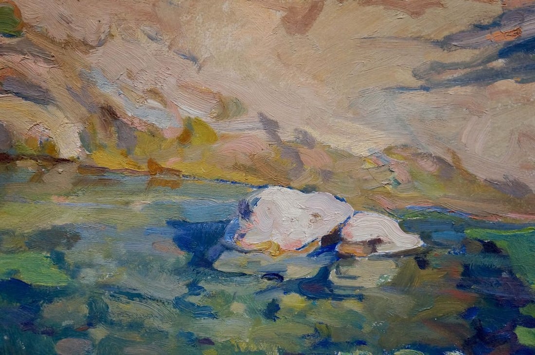 Oil painting Landscape Zaichenko Vasily Andrianovich - 6