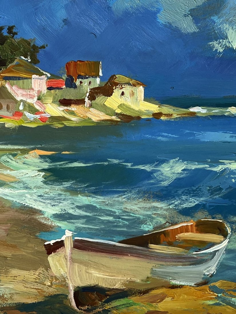 Oil painting Morning seashore Yuriy Suprunchuk - 5