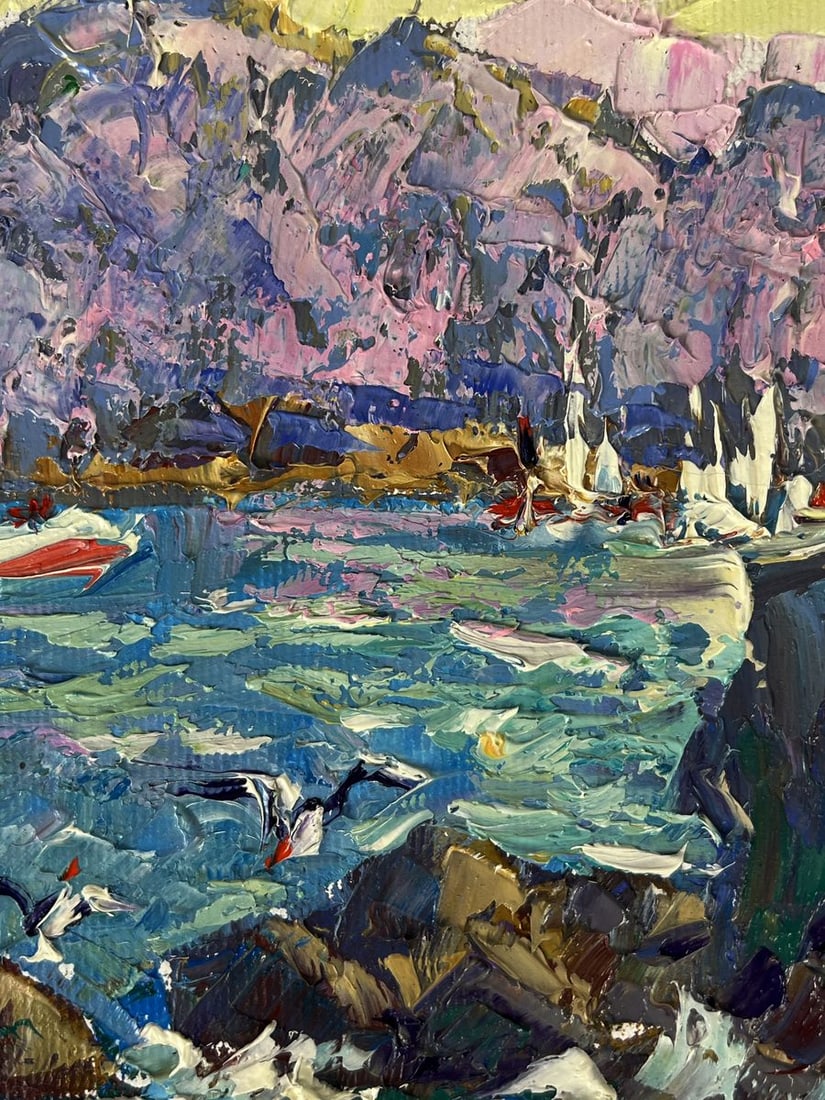Oil painting Morning on the Coast Oleksiy Ivanyuk - 6