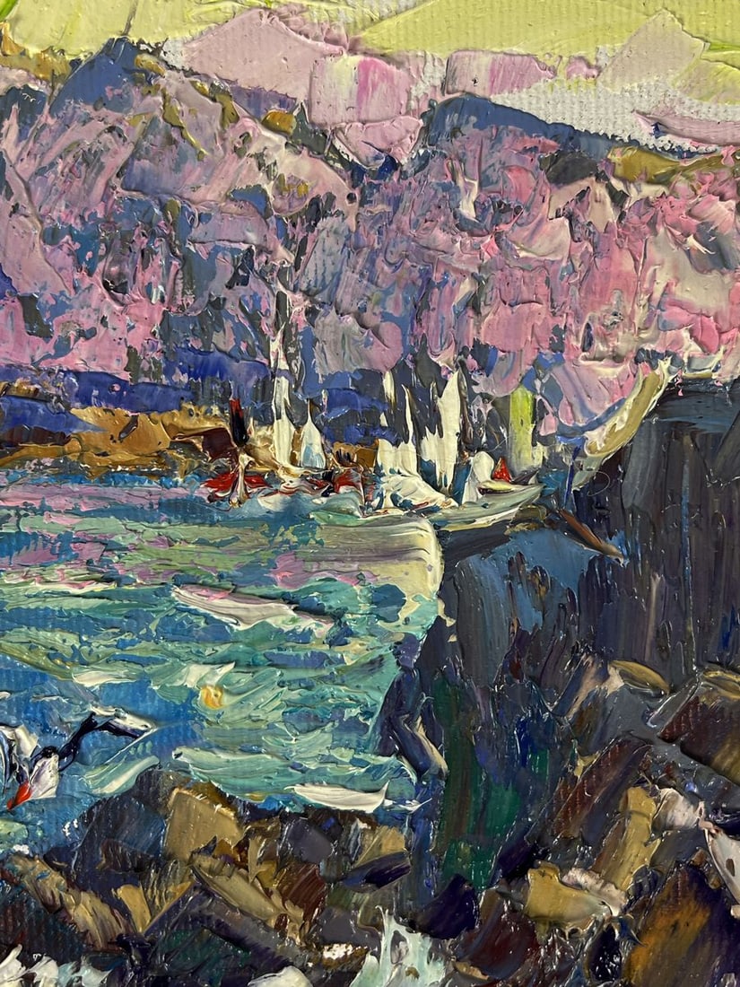Oil painting Morning on the Coast Oleksiy Ivanyuk - 8