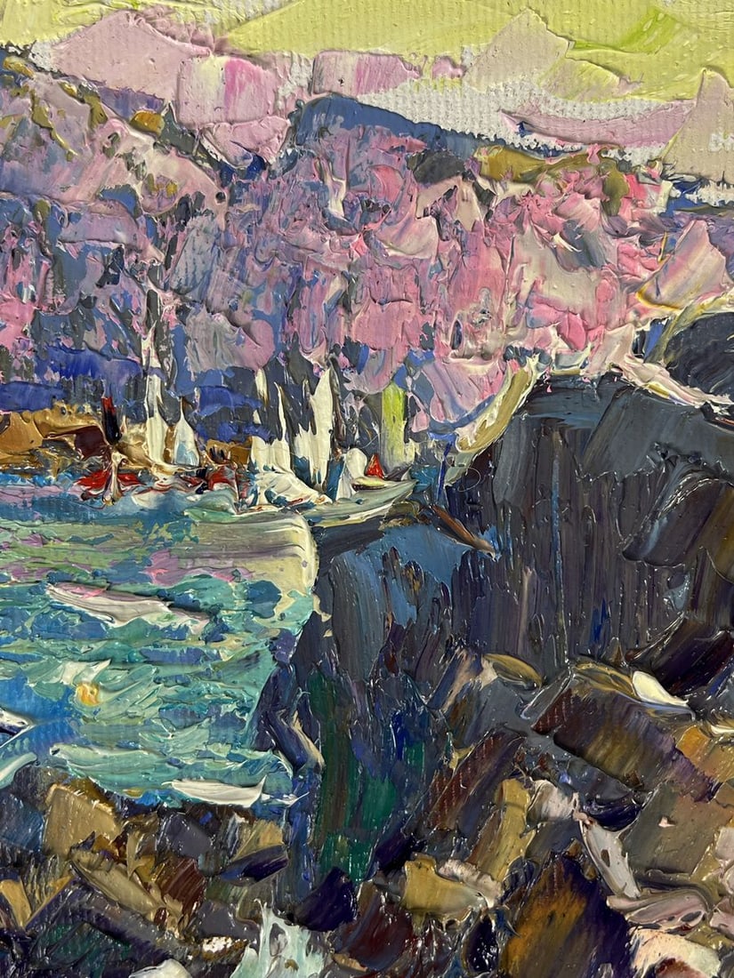 Oil painting Morning on the Coast Oleksiy Ivanyuk - 9