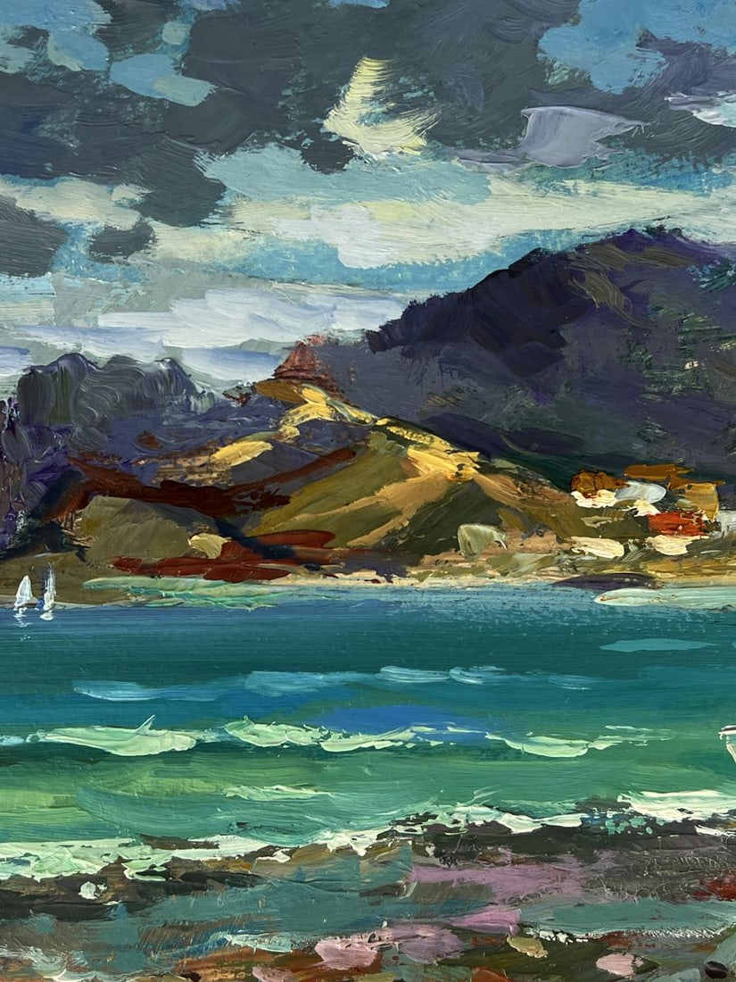 Oil painting The Sea Before the Storm Yuriy Suprunchuk - 6
