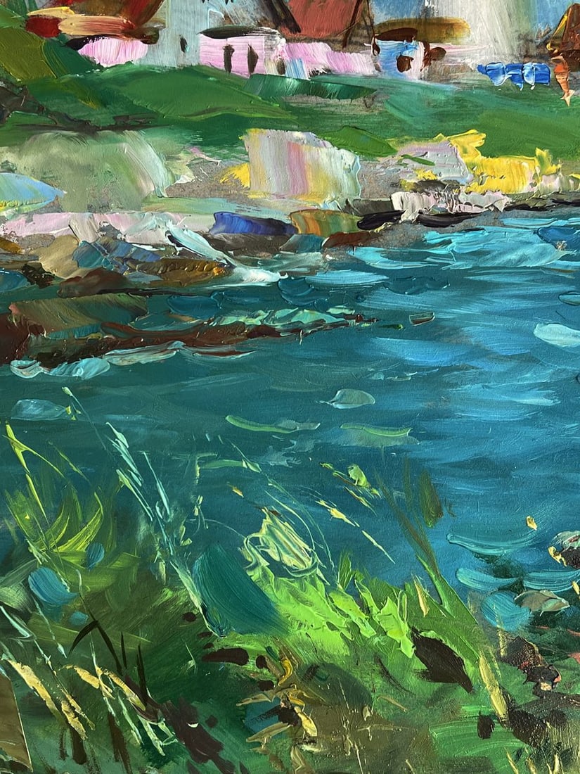 Oil painting Sea lighthouse Yuriy Suprunchuk - 5