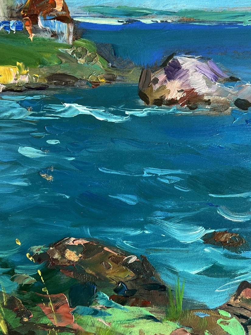 Oil painting Sea lighthouse Yuriy Suprunchuk - 7