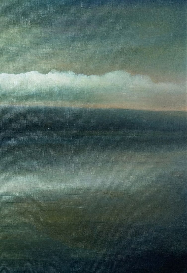 Oil painting Night sea storm Vasily Korkishko - 2