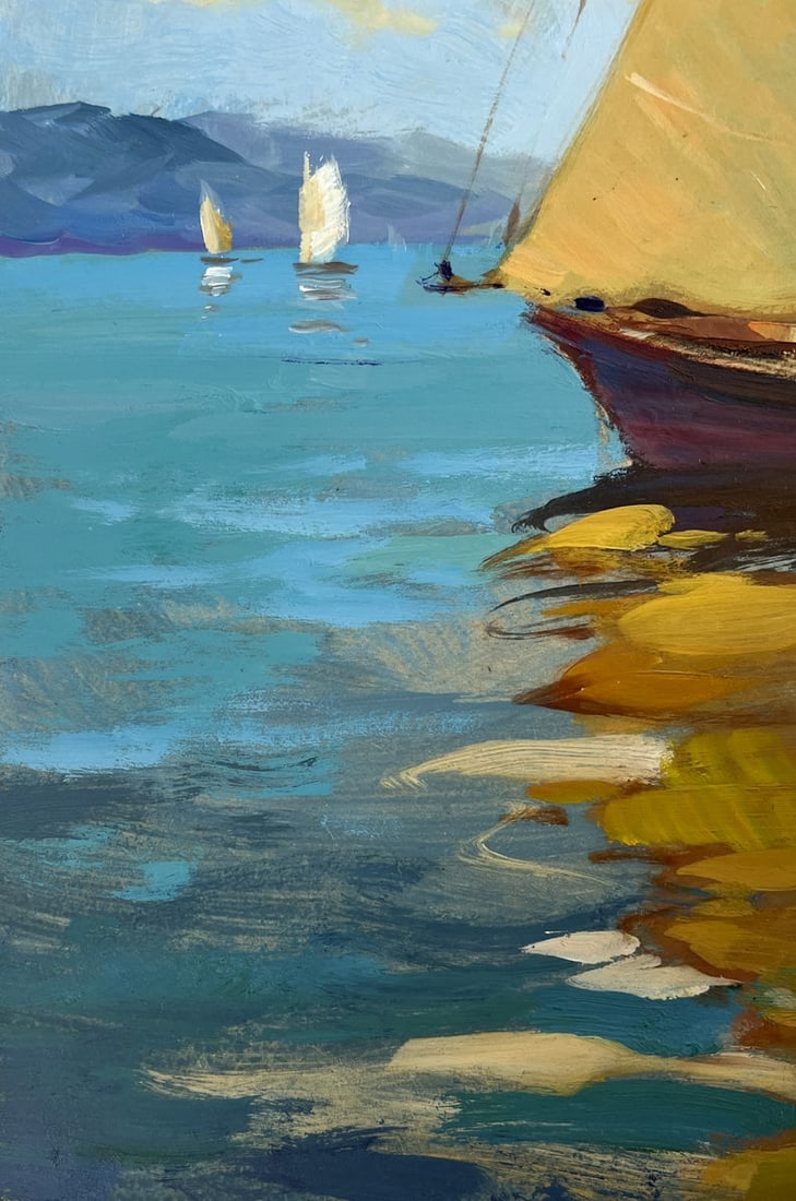 Oil painting Towards the wind Yuriy Suprunchuk - 7
