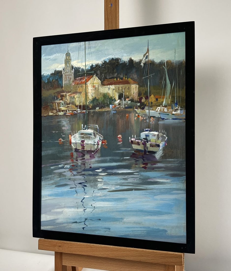Oil painting Between the sea and the sky Yuriy Suprunchuk - 2