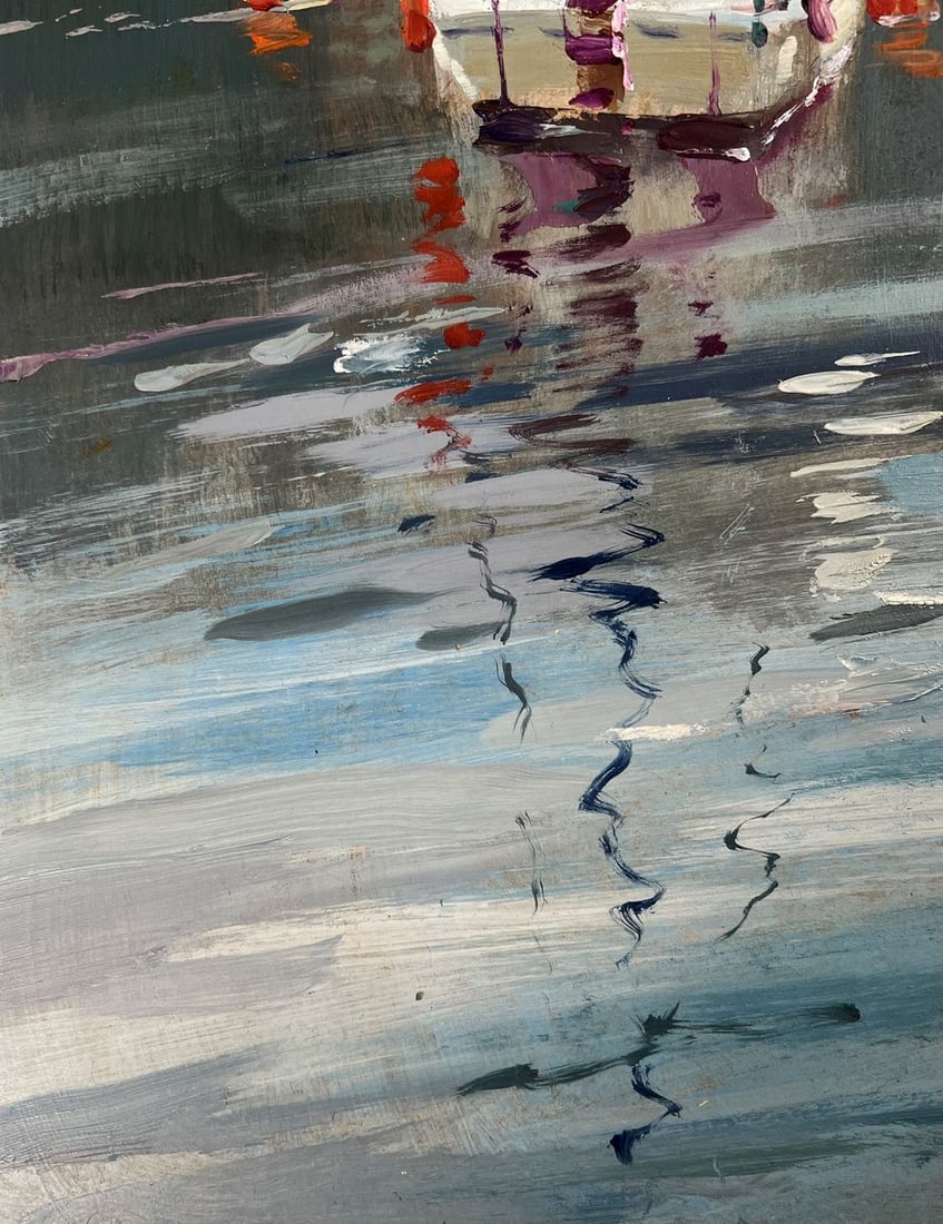 Oil painting Between the sea and the sky Yuriy Suprunchuk - 7