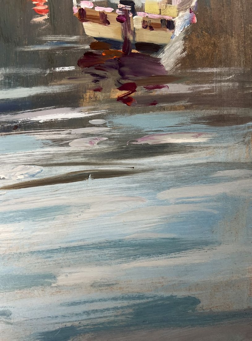 Oil painting Between the sea and the sky Yuriy Suprunchuk - 8